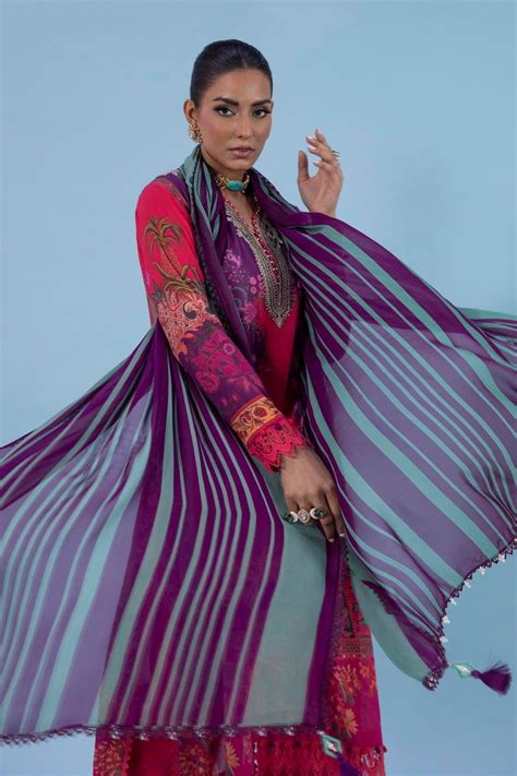 Sana Safinaz Mahay Lawn Collection 2022 – H221-021B-CI – YourLibaas