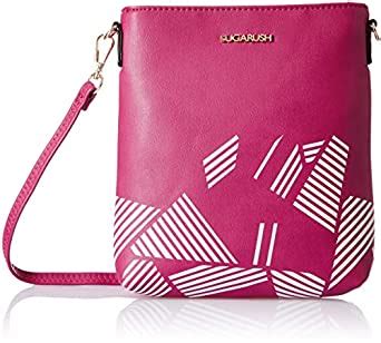 Buy Sugarush Women's Satchel (Fuchisa) at Amazon.in