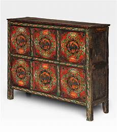 credenza tibetana credenza tibetana dipinta con fenici legno di pino cod credenza tibetana credenza tibetana dipinta con fenici legno di pino cod