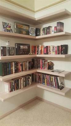 Floating Corner Bookshelves by 60 Creative Diy Floating Corner Shelves Ideas Floating Floating Corner Bookshelves