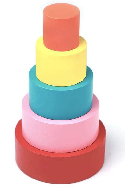 Buy Ariro Colored Wooden Nesting Bowls Toy - SkilloToys.com