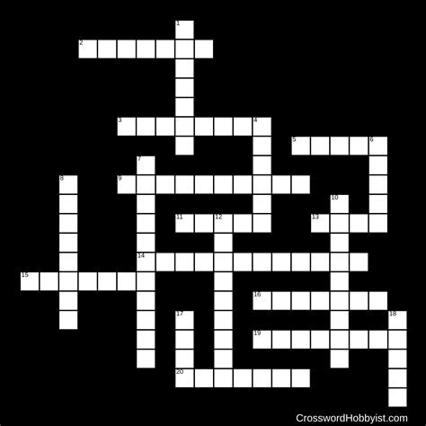 The Nervous System - Crossword Puzzle