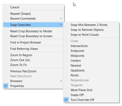 Image result for Snap Object Revit Not Active