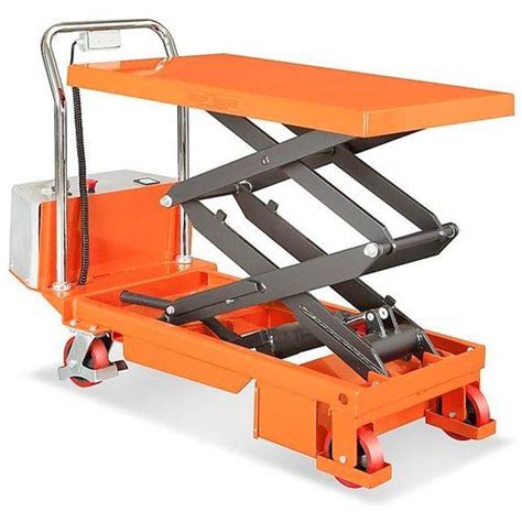 Battery Operated Scissor Lift Manufacturer, Supplier from Bangalore