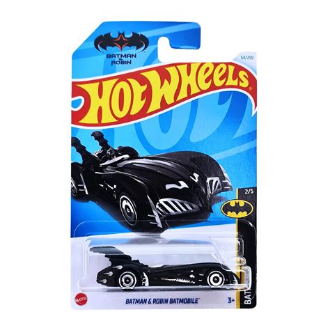 Hot Wheels 2024 Batman & Robin Batmobile Batman Ages 3 and Up (Blue ...