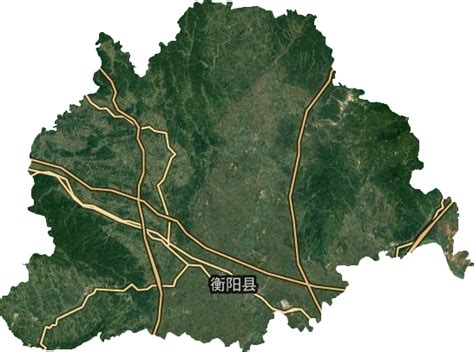 湖南衡阳2市5县高清地图，县名好记但容易晕-搜狐大视野-搜狐新闻