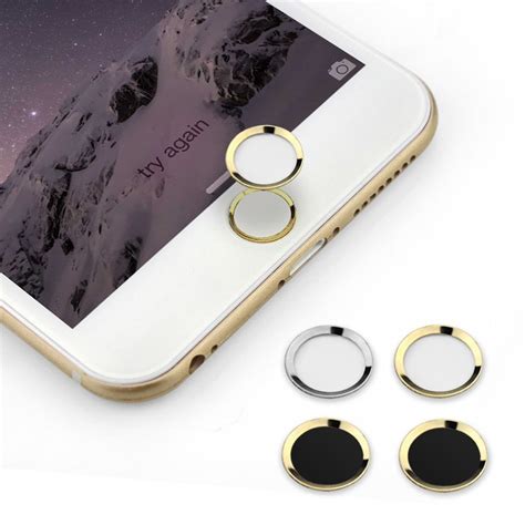Home Button Sticker Protector Safety Guard-Touch ID Button (Support ...
