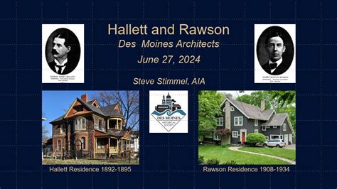 Hallett and Rawson Architects Program, 1548 8th St, Des Moines, IA ...