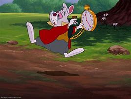 Image result for White Rabbit Alice in Wonderland Drawing