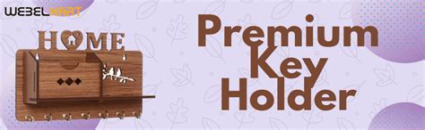 Webelkart Wooden Matte Finish Designer Home Side Wall Shelf, Key Holder ...