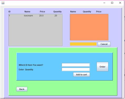 Restaurant Management System Project in Java 的图像结果