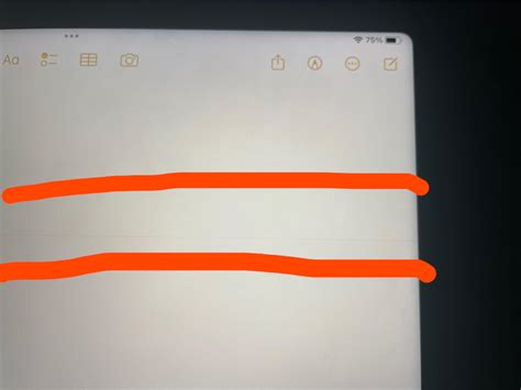 Yellow line across iPad’s screen. I have a 12.9 iPad Pro that I bought ...
