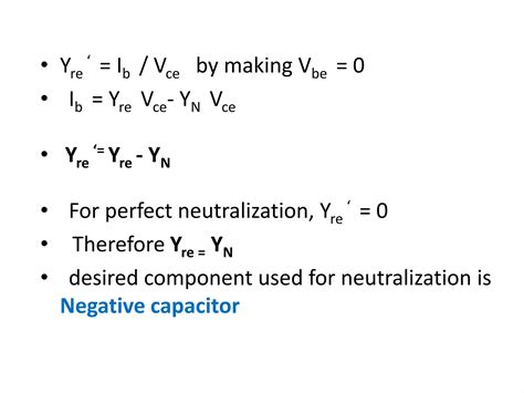 Image result for Neutralizing Capacitor