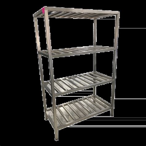 Estante 1.20 Modelo Acero inoxidable