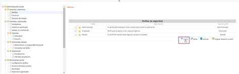Portal del Empleado: Cómo crear los perfiles de los usuarios