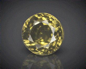 Yellow Zircon stone price, buy gemstone online certified natural at ...