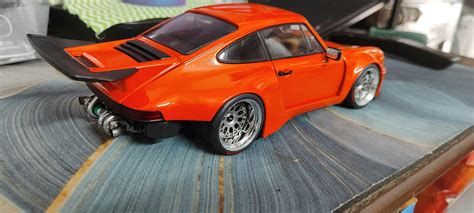 Porsche KS-R Orange 1:18 Solido licensed diecast scale model car ...