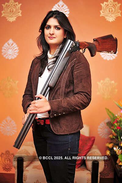 One of the top rifle shooters of the country, Shagun Chaudhary poses ...