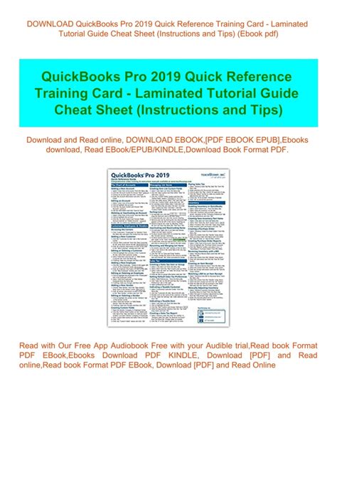 Image result for QuickBooks Quick Reference Guide