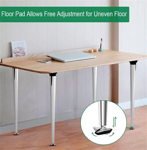 Buy waaliji 28 inch Folding Table Legs Collapsible Metal Home DIY ...