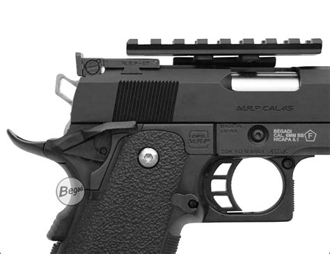 BEGADI - Begadi Alu Side Mount für HiCapa GBB Serie (Marui, WE, KJW ...