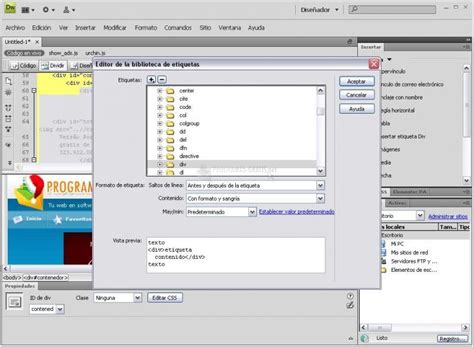 ⌨ Bajar Adobe Dreamweaver CC en español