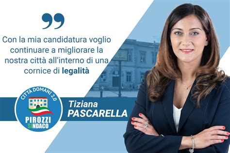 La squadra di "Citt&agrave; Domani 2.0" si allarga: arriva Tiziana Pascarella