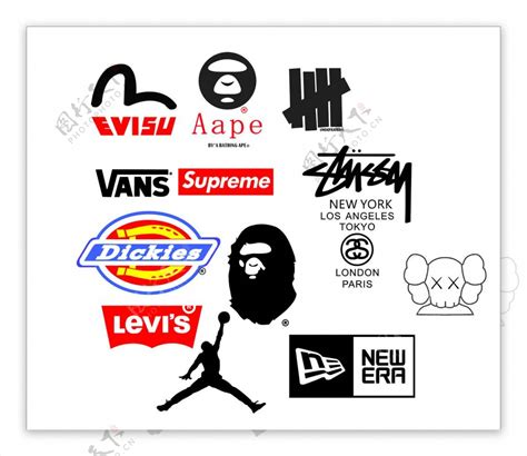 潮牌logo设计图__广告设计_广告设计_设计图库_昵图网nipic.com