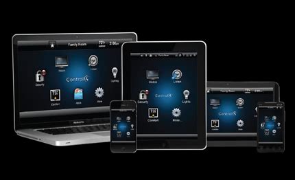 Control4 App 的图像结果