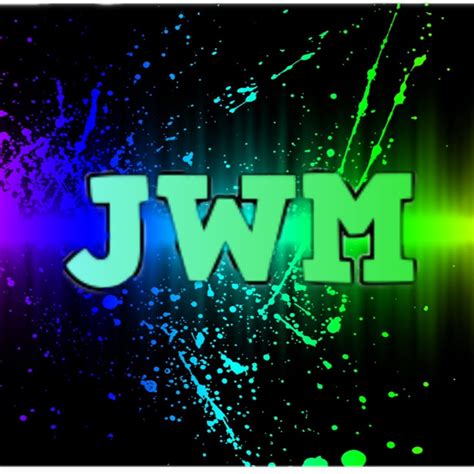 JWM letter logo design on white background. JWM creative initials ...