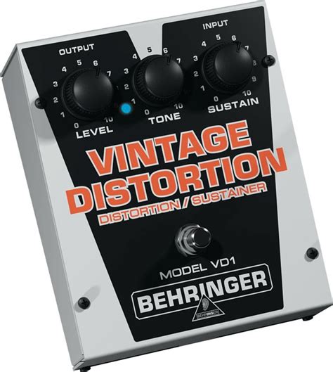 Behringer Vintage Distortion and Sustain Pedal : Amazon.in: Musical ...