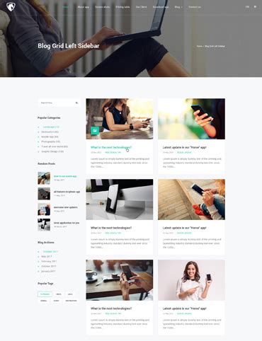 Image result for Blog App HTML