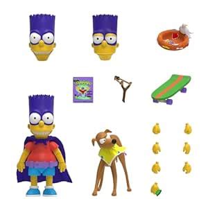 Super7 Ultimates The Simpsons Bartman - 7" The Simpsons Action Figure ...