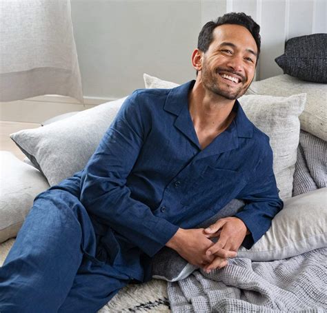Men's Classic Linen Pajamas – Lynx Linens