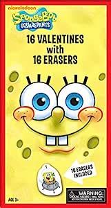Buy Paper Magic 16CT Erasers SpongeBob SquarePants Kids Classroom ...
