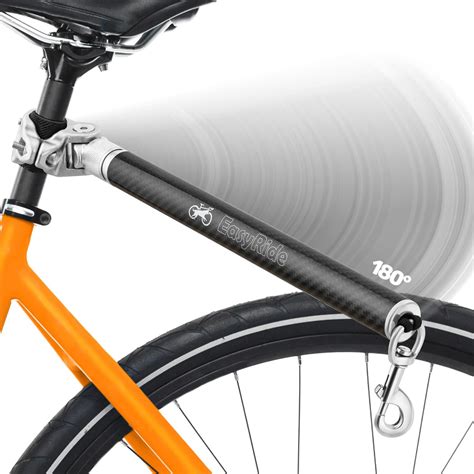 Buy V2.0-180° Rotating Dog Bike Leash - with Shock Absorbers and Quick ...