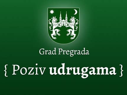 Poziv udrugama — Novosti — Pregrada.info