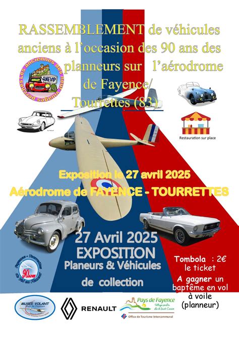 Exposition de véhicules et de planneurs anciens + rassemblement de ...