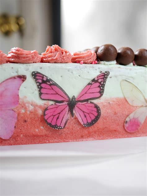 Image result for Exploding Birthday Cake with Butterflies
