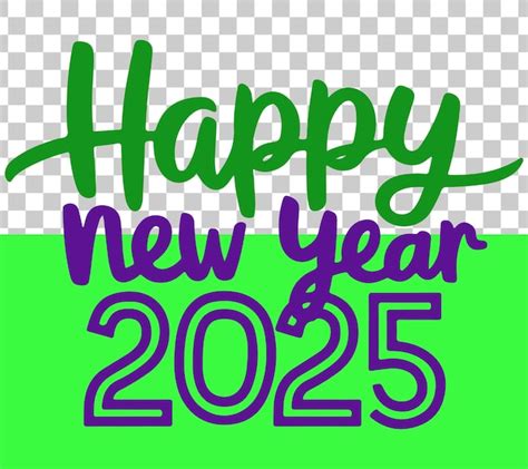 Happy new year graphics vector elements transparent background design ...
