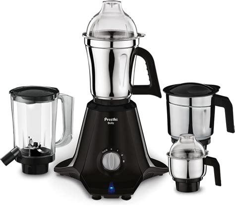 Buy Prestige 750 Watts Iris Plus Mixer Grinder With 4 Jars (3 Stainless ...