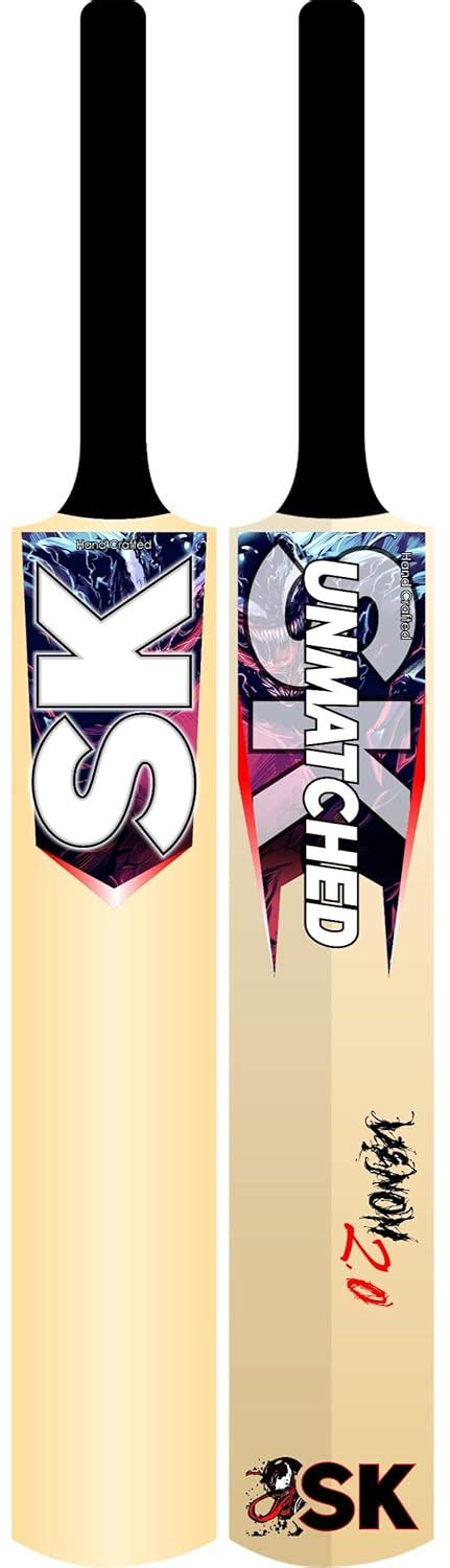 SK Cricket Grade One Kashmir Willow Cricket Bat, Professional, Cork ...