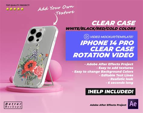 Iphone Clear Case Template