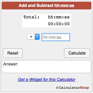 Image result for Adding Time Calculator