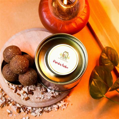 Organic Kambu Ladoo - made with pure A2 ghee(200g) – The Nutri Jar