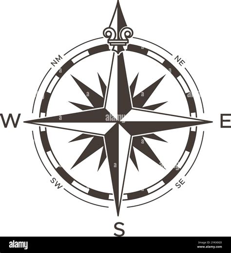 Simple Compass Rose Designs