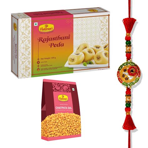 Haldiram's Nagpur Rajasthani Peda (500 gm), Chatpata Dal(200 gm) With ...