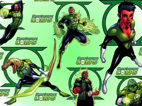 Green Lantern Heroes And Villains Wallpapers - Wallpaper Cave