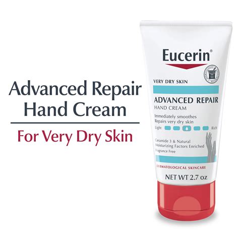 Eucerin Eczema Relief Hand Cream, Travel Size Hand Lotion, Use After ...