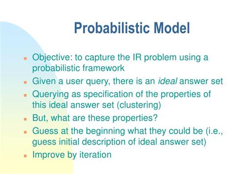 Image result for Probabilistic Model